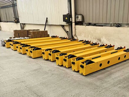 Eight sets of LDA end beams are soon to be shipped to Indonesia