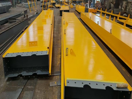 10-Ton European Type Double Girder Hoist Bridge Crane to Kazakhstan